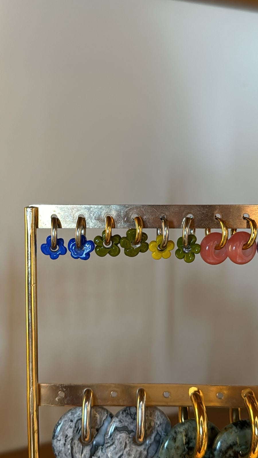 Aretes Flor
