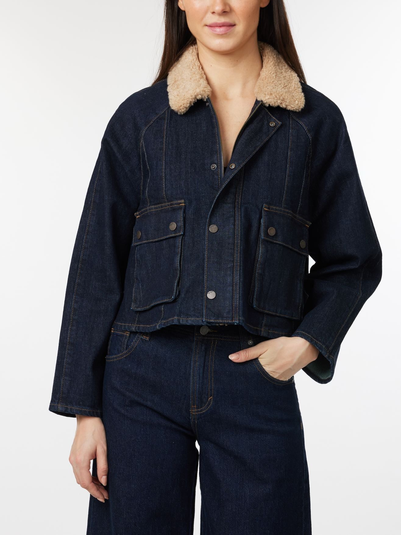 The Fur Jean Jacket