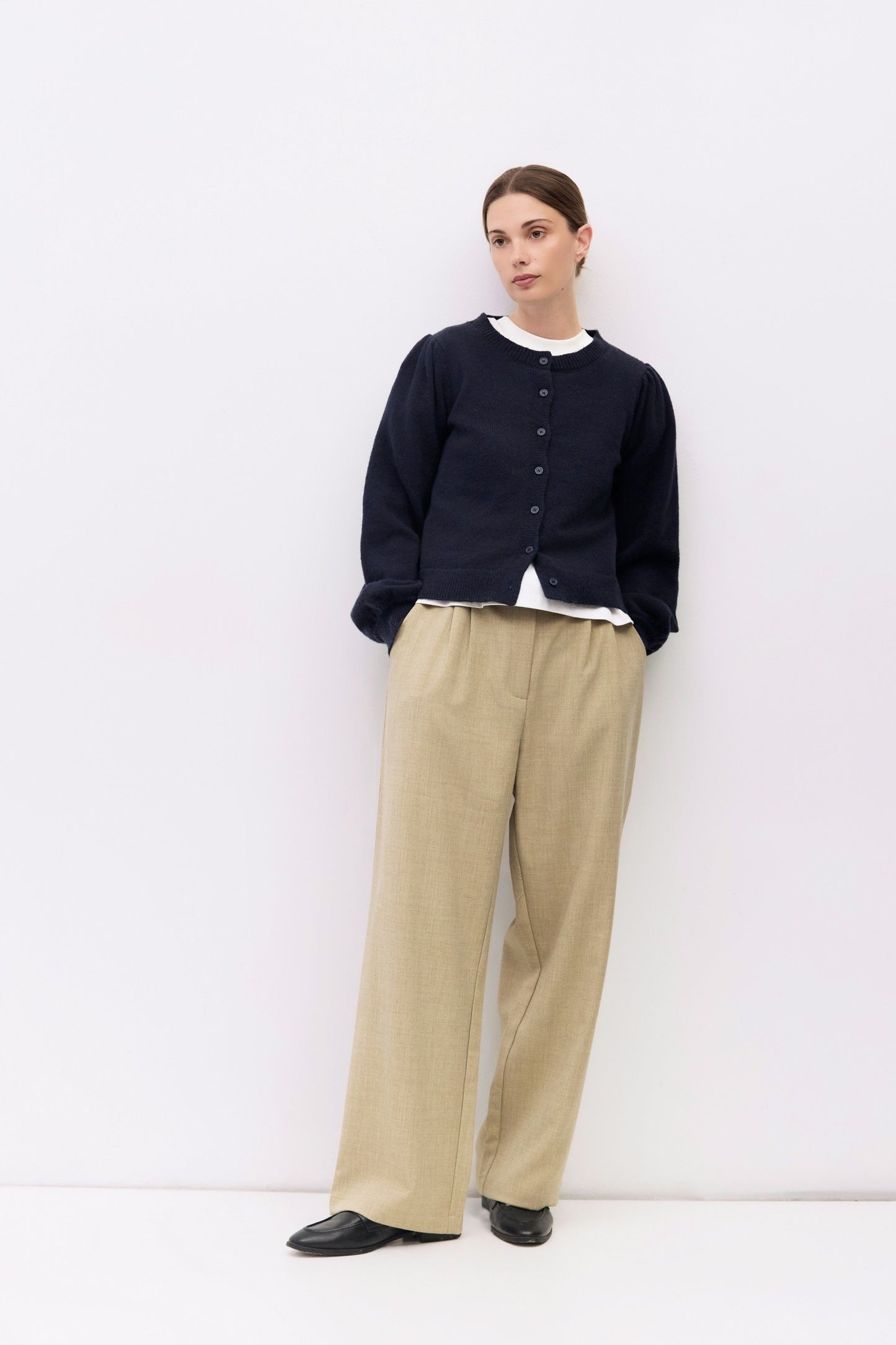 The Navy Cardigan