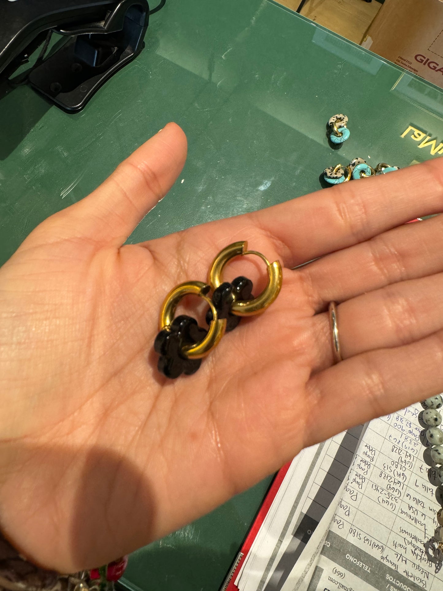 Aretes Flowers Bby
