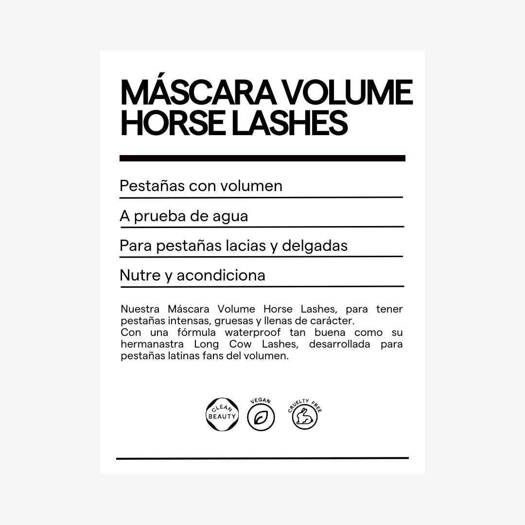 Máscara Waterproof Horse Lashes