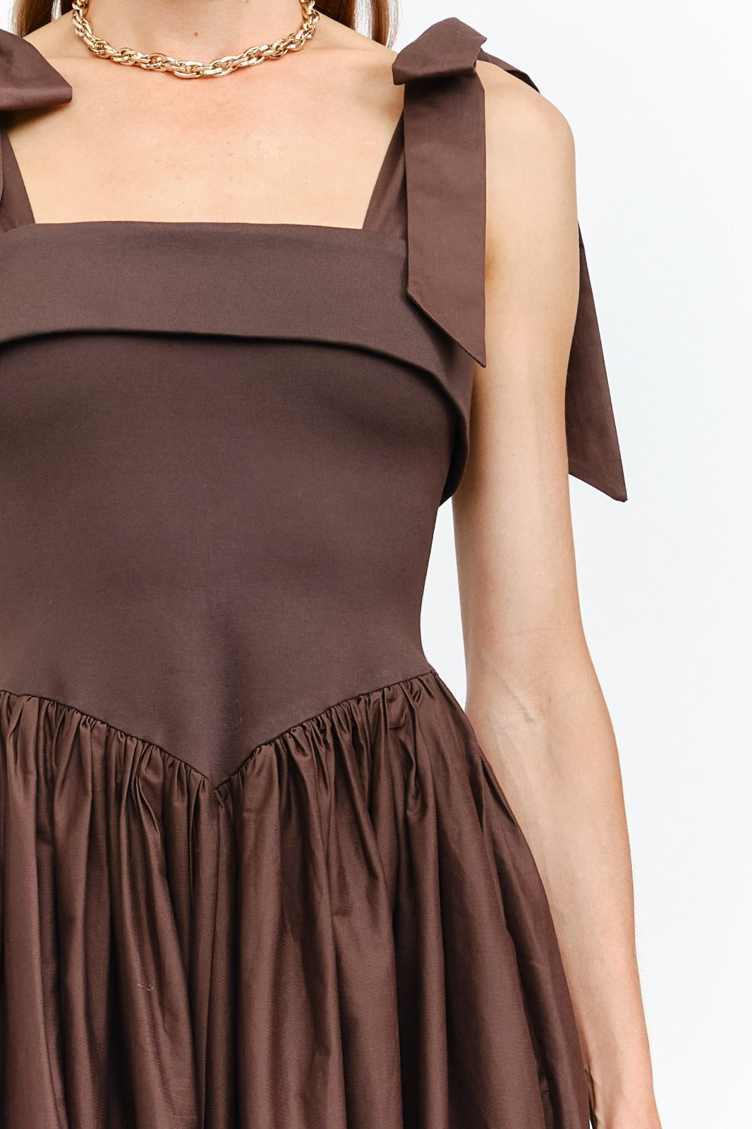 The Carin Brown Dress