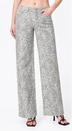 The gray jeans
