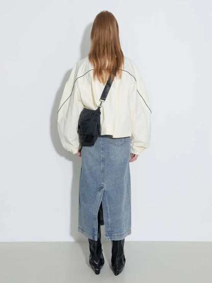 Zipper Short Jacket