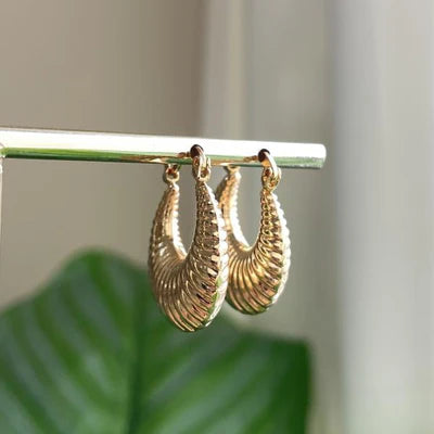 Shell Gold Earrings