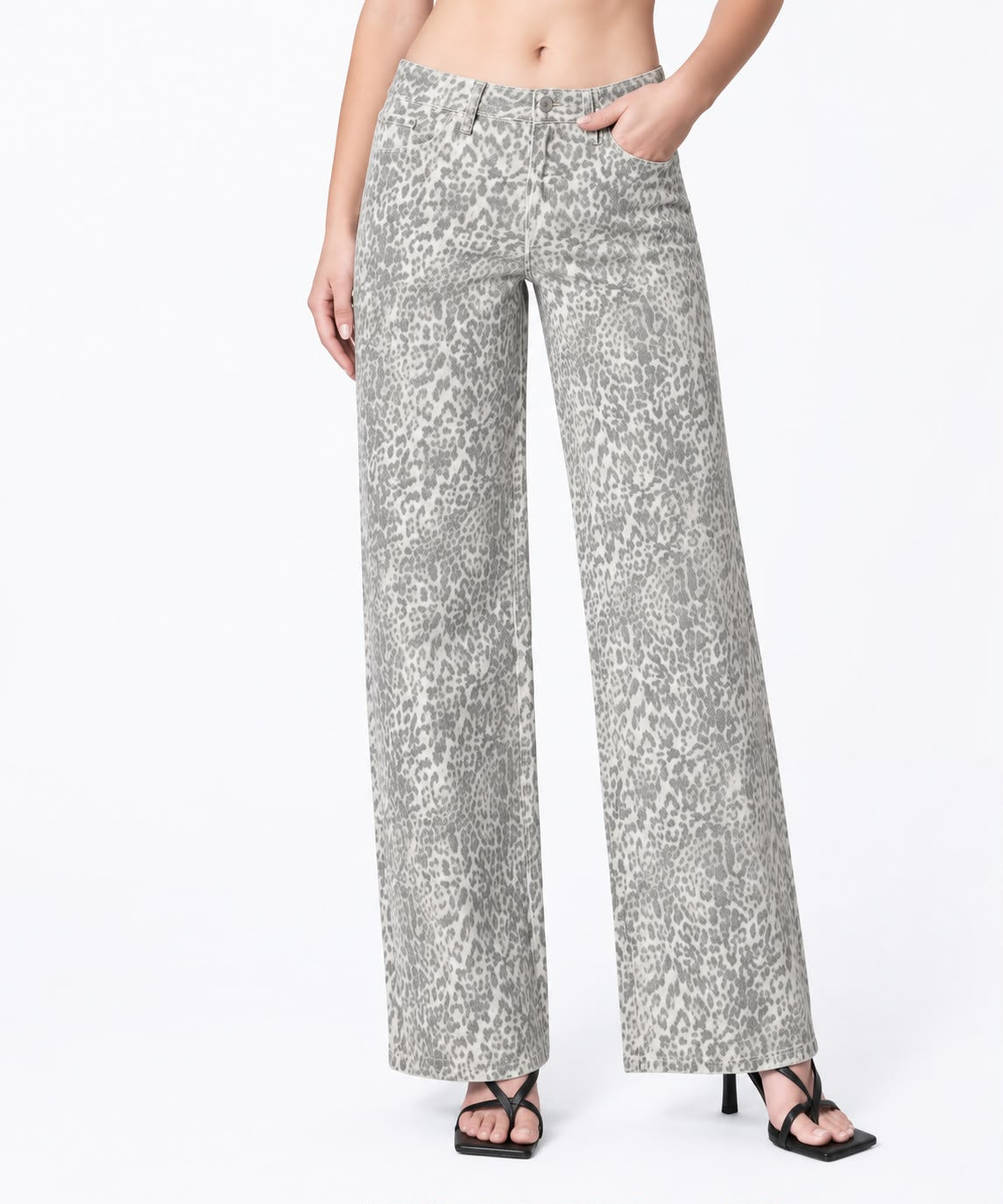 The gray jeans