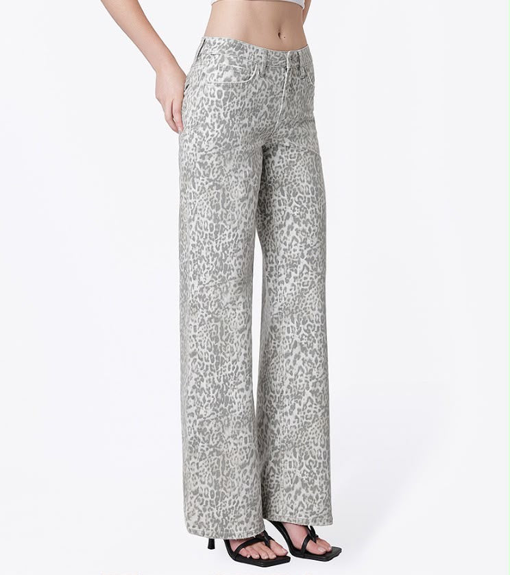 The gray jeans
