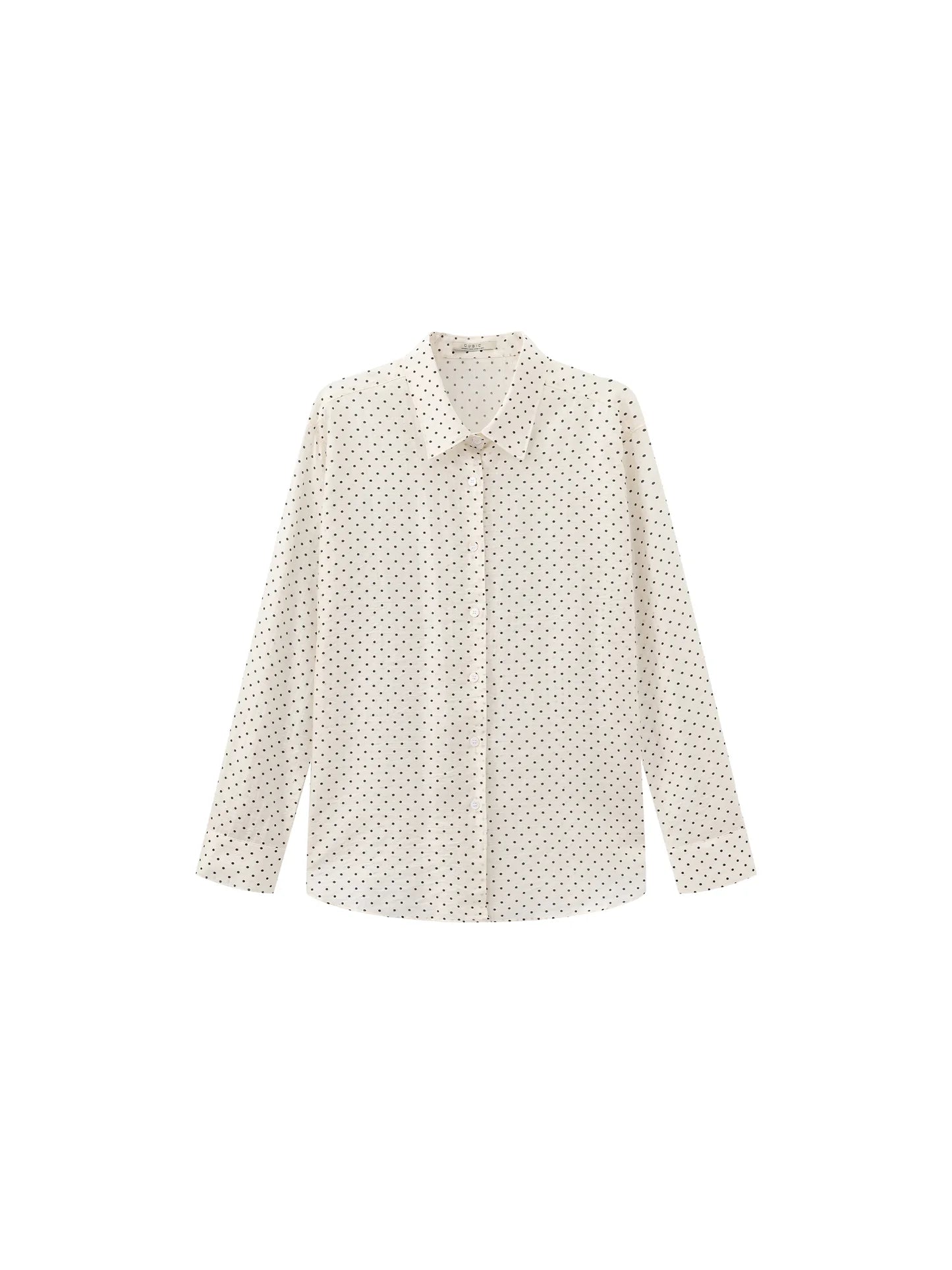 Lyocell Polka Dot Shirt
