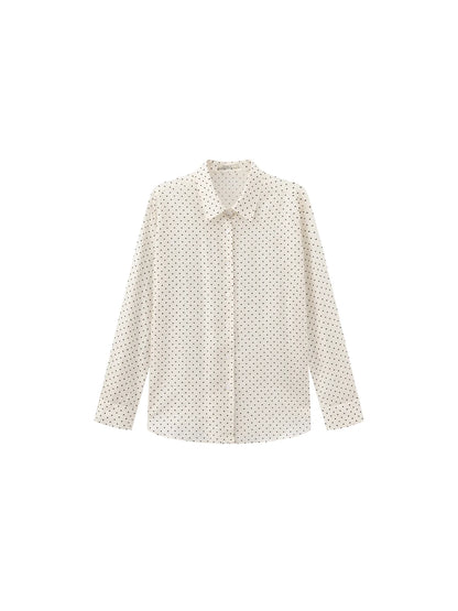 Lyocell Polka Dot Shirt