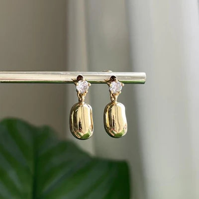 Aretes Bean Gold