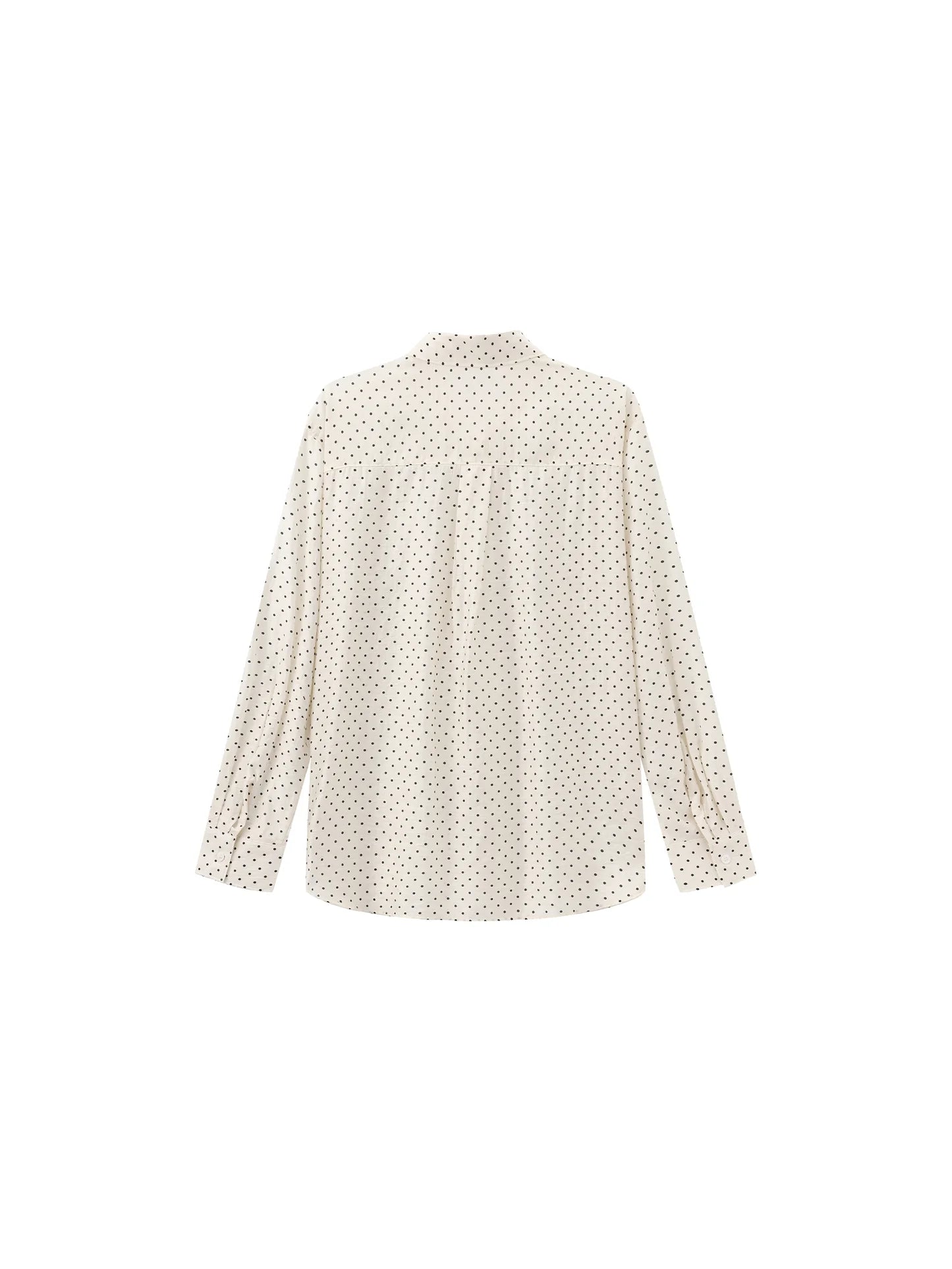 Lyocell Polka Dot Shirt