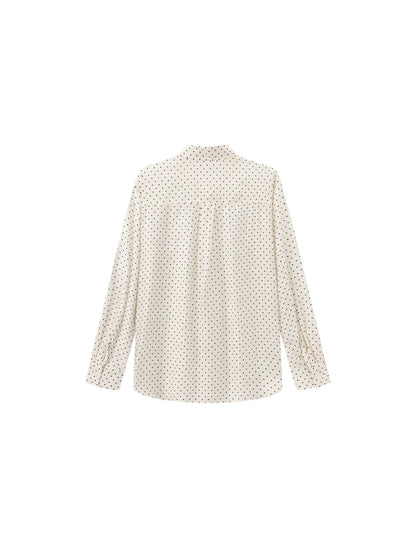Lyocell Polka Dot Shirt