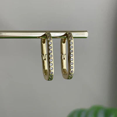 Pricila II Gold Earrings