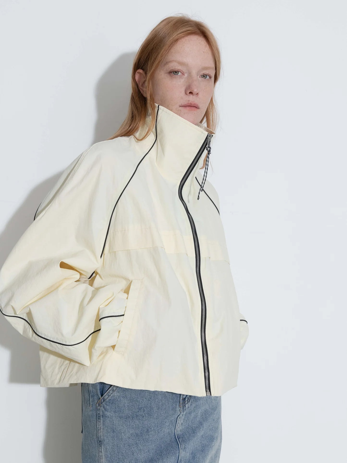 Zipper Short Jacket
