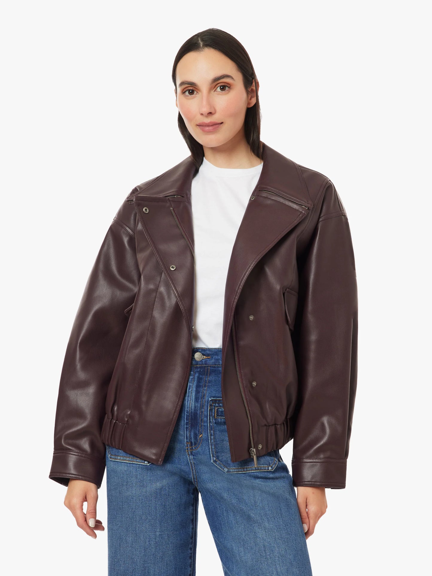 Vegan Leather Jacket