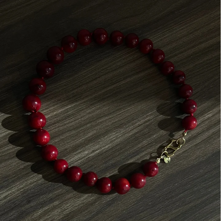 Collar Coral Negro