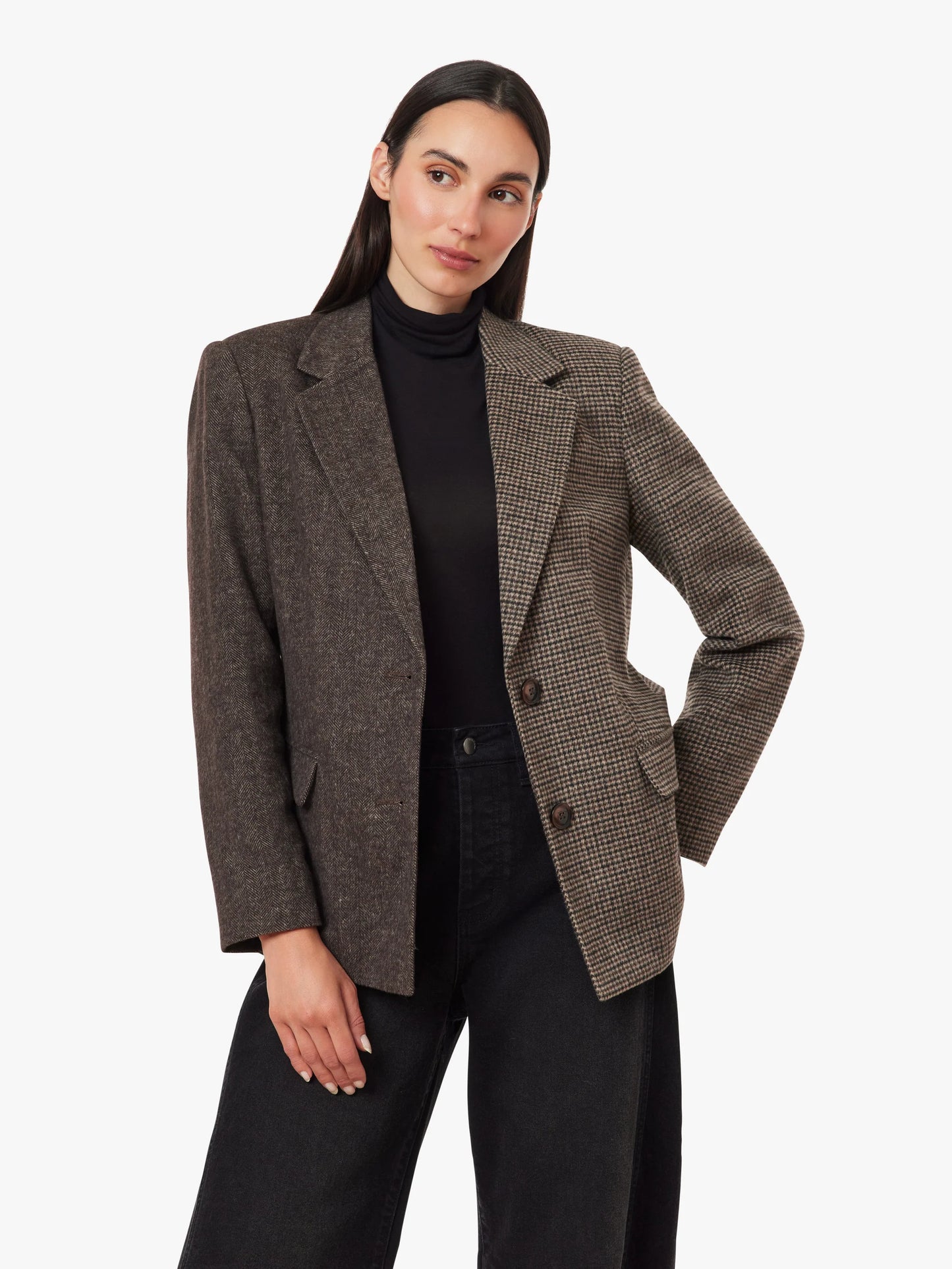 Mix Blazer Coat