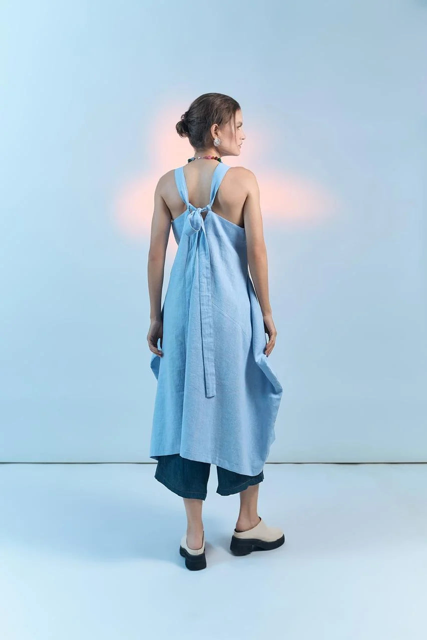 Vestido Tiras Lino Aitana