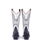 Jornada Duo Bone and Black Boots