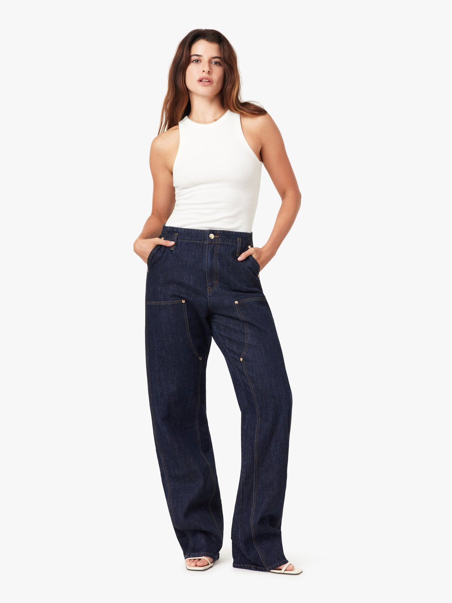 Gwen Bowed Denim