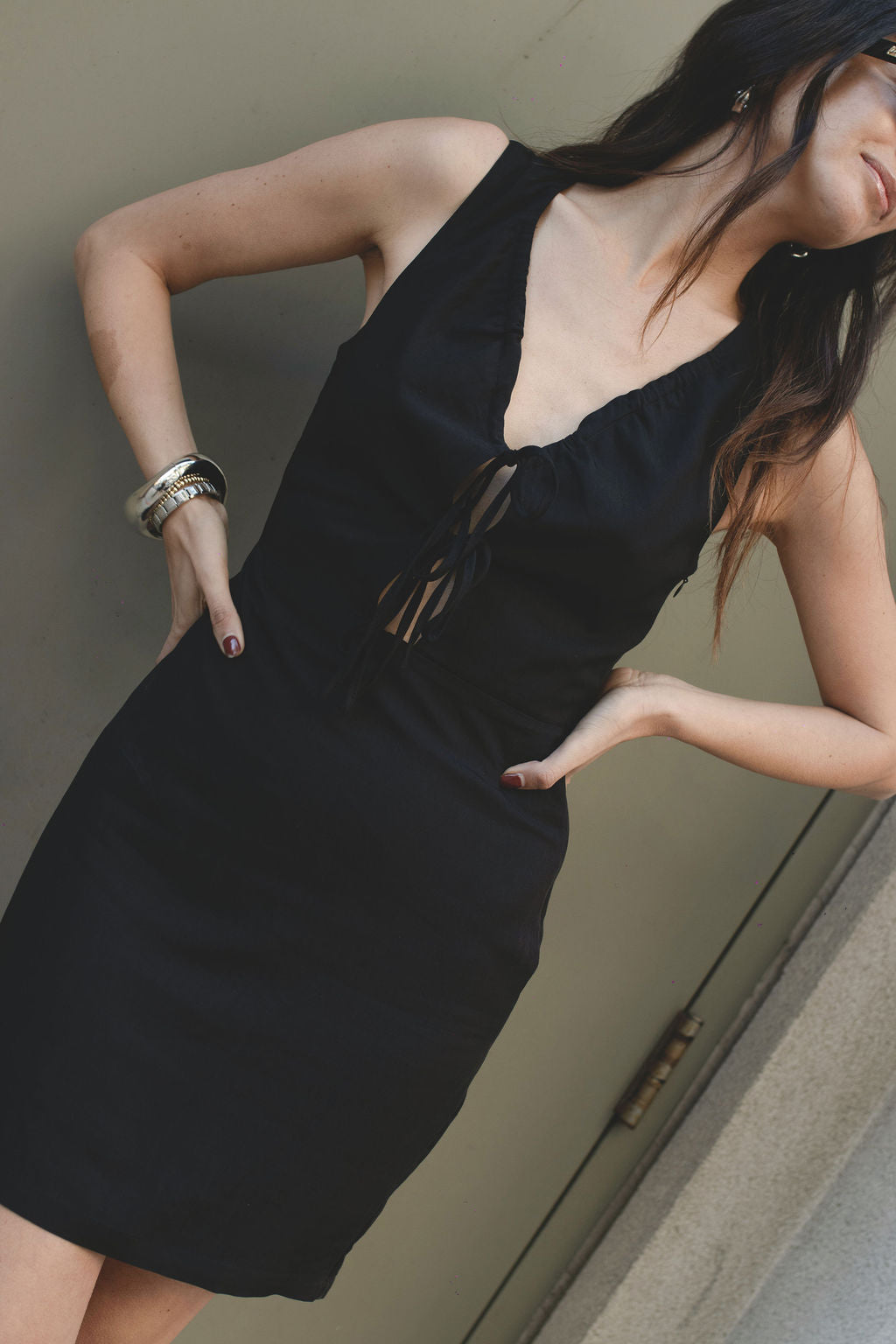 Mels Black Dress