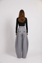 Pantalon Gris Claro