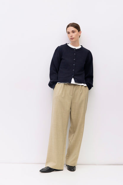 The Navy Cardigan