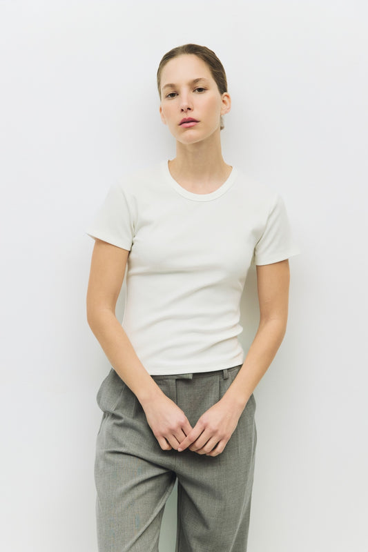 The Ribbed Tshirt