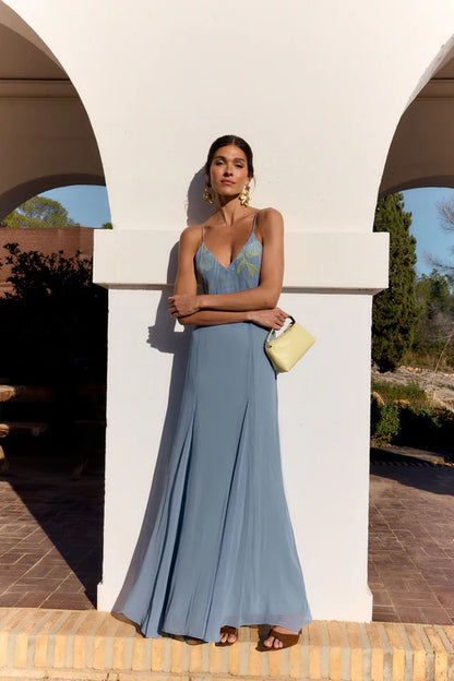 Vestido Marlena azul
