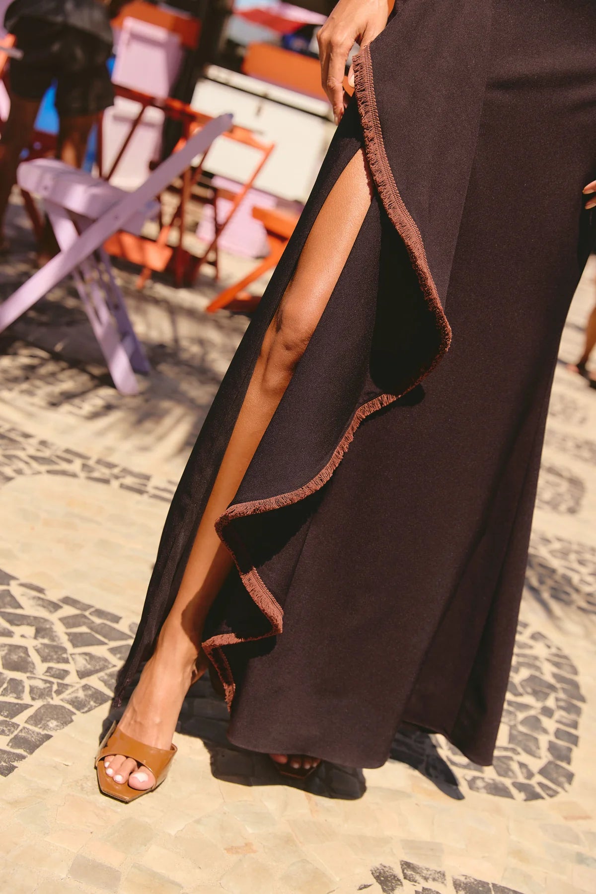Vestido Kaela chocolate
