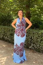 Vestido Sienna varadero azul