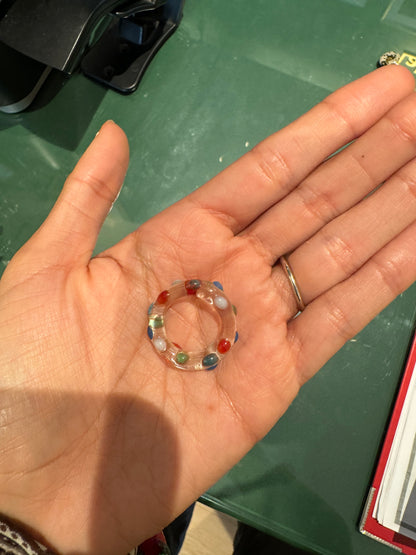 Anillo Vidrio Soplado