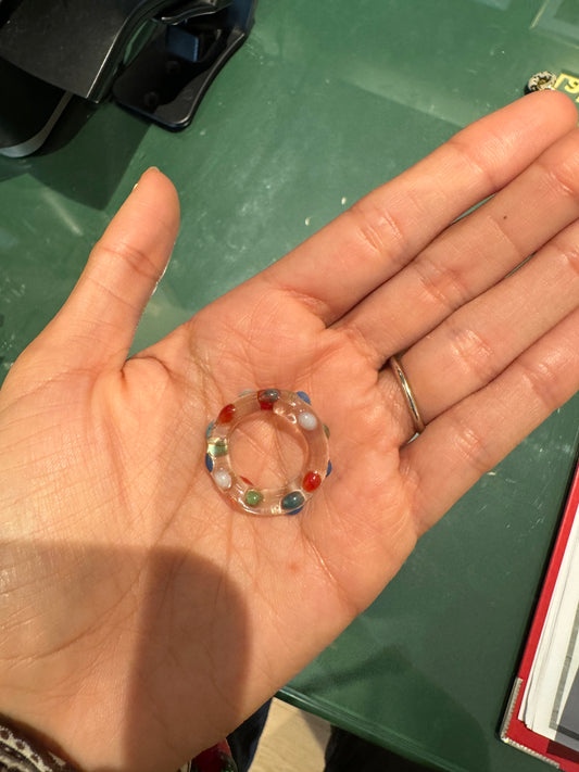 Anillo Vidrio CAOS