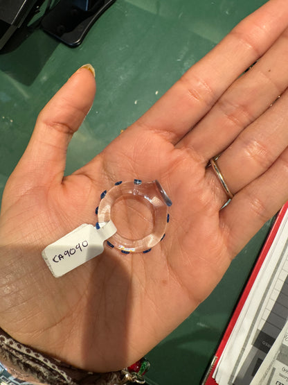 Anillo Vidrio Soplado