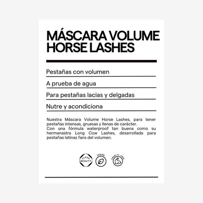 Máscara Waterproof Horse Lashes