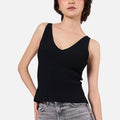 Sculpt Knit V Neck