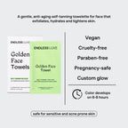 Golden Face Towels