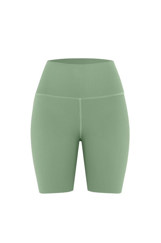 Mini Ribbed Biker Shorts