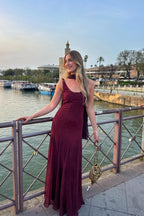 Vestido ondin iPe granate