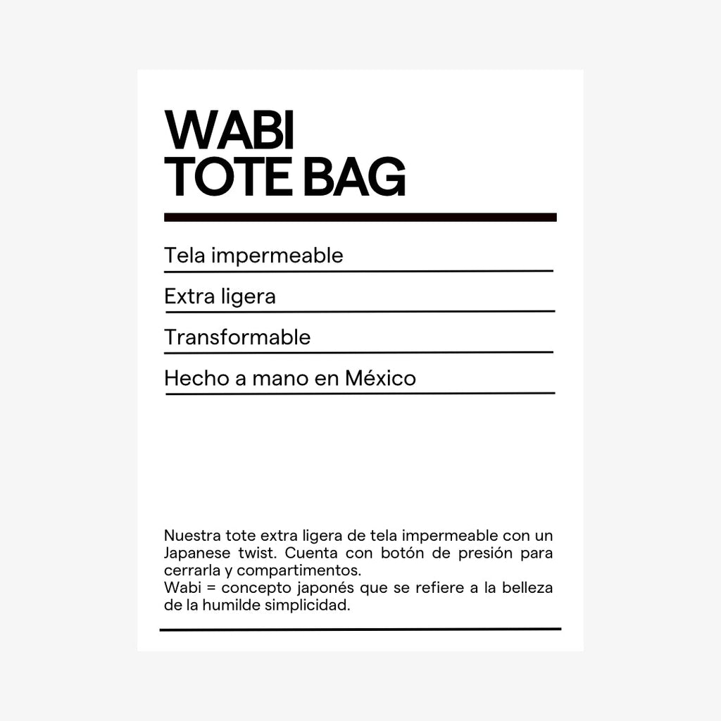 Wabi Bum Tote