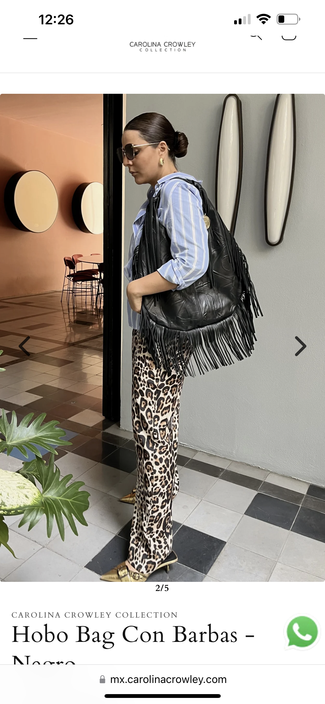 Hobo Bag With Beards