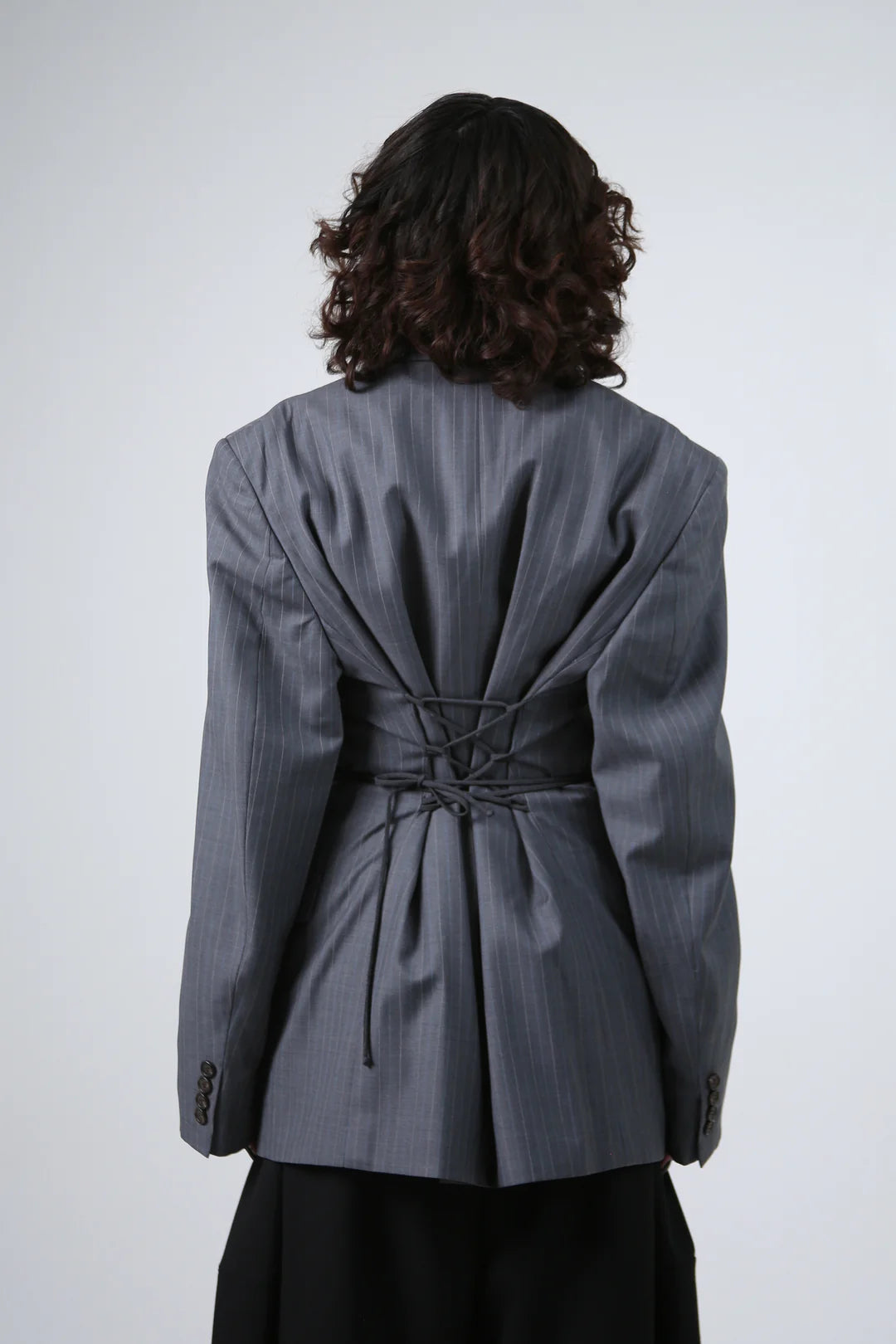Blazer Kuro - Gris Rayas