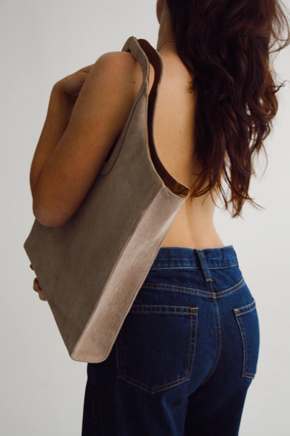 Suede Quantum Bag