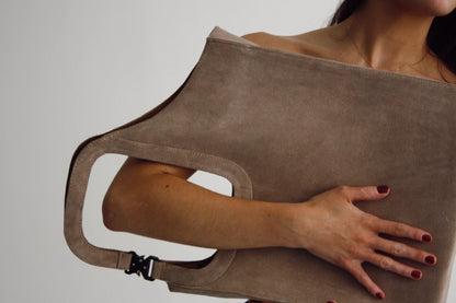Suede Quantum Bag
