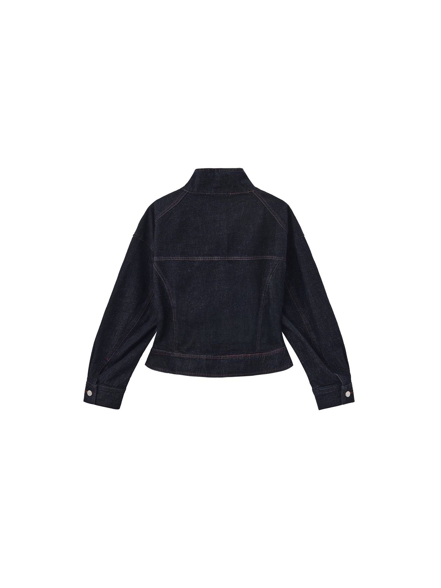 Classic Stand Denim Jacket