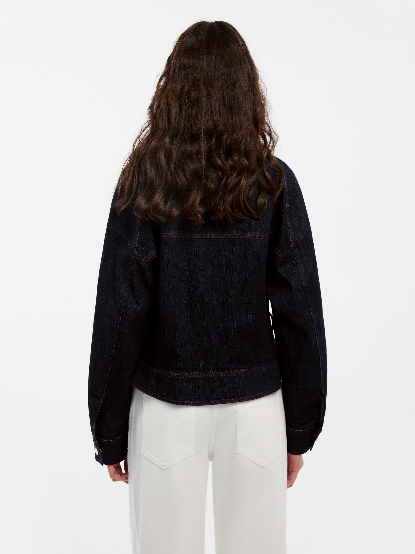 Classic Stand Denim Jacket