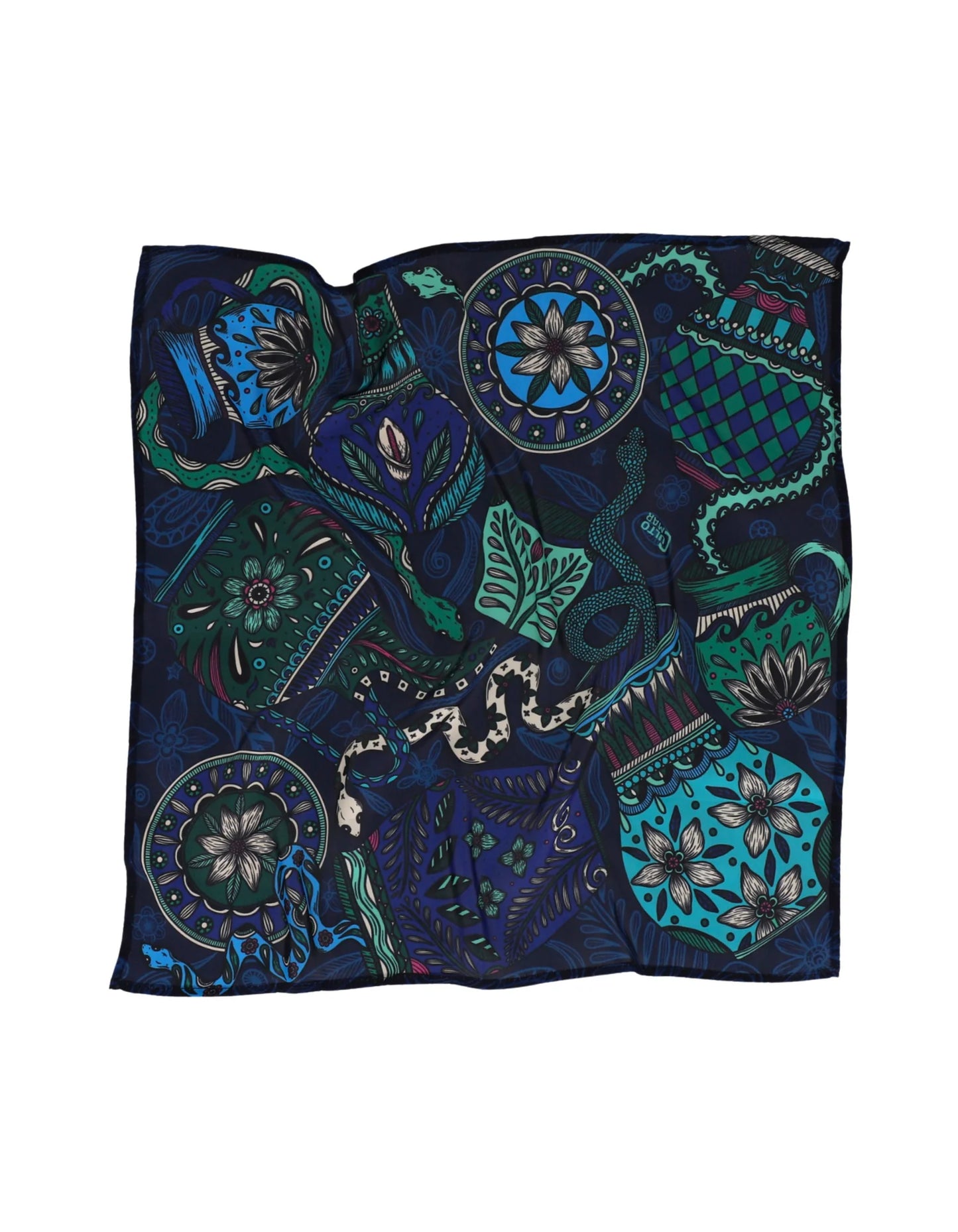 Pañuelo Barro Azul