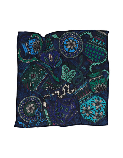 Pañuelo Barro Azul