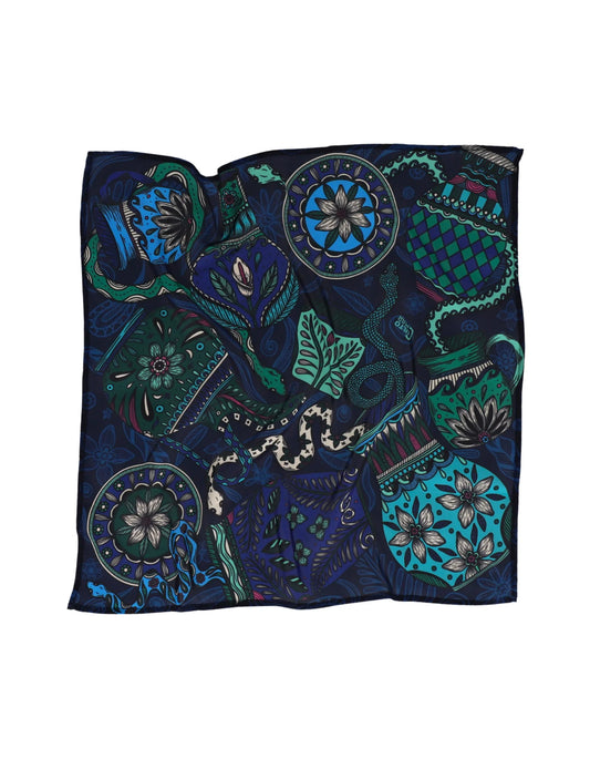 Pañuelo Barro Azul