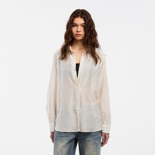 Lyocell Polka Dot Shirt